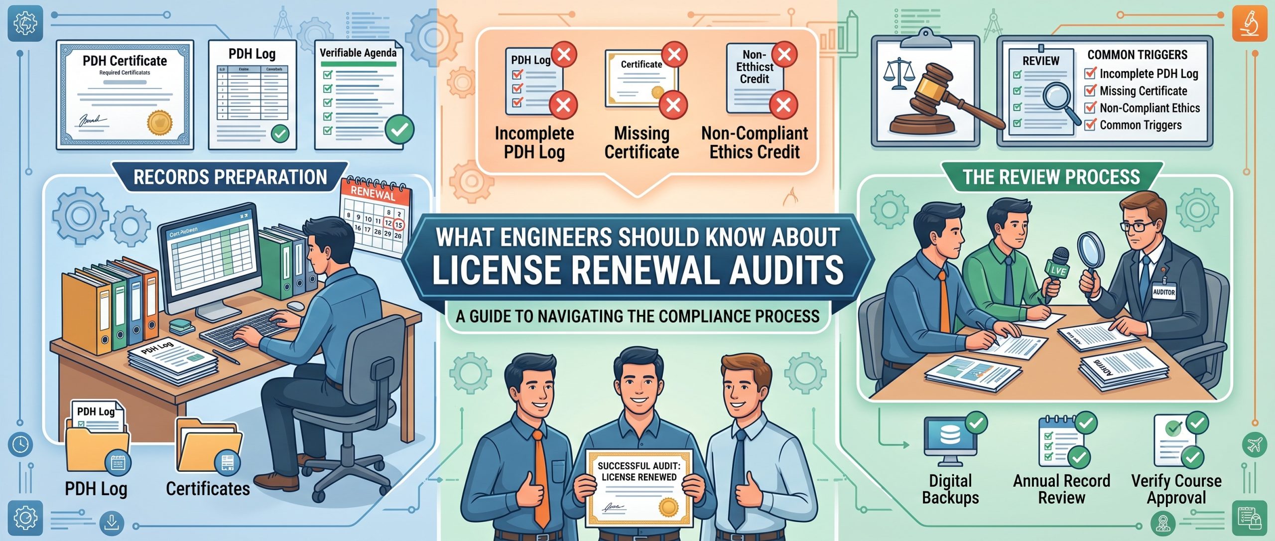 What Engineers Should Know About License Renewal Audits
