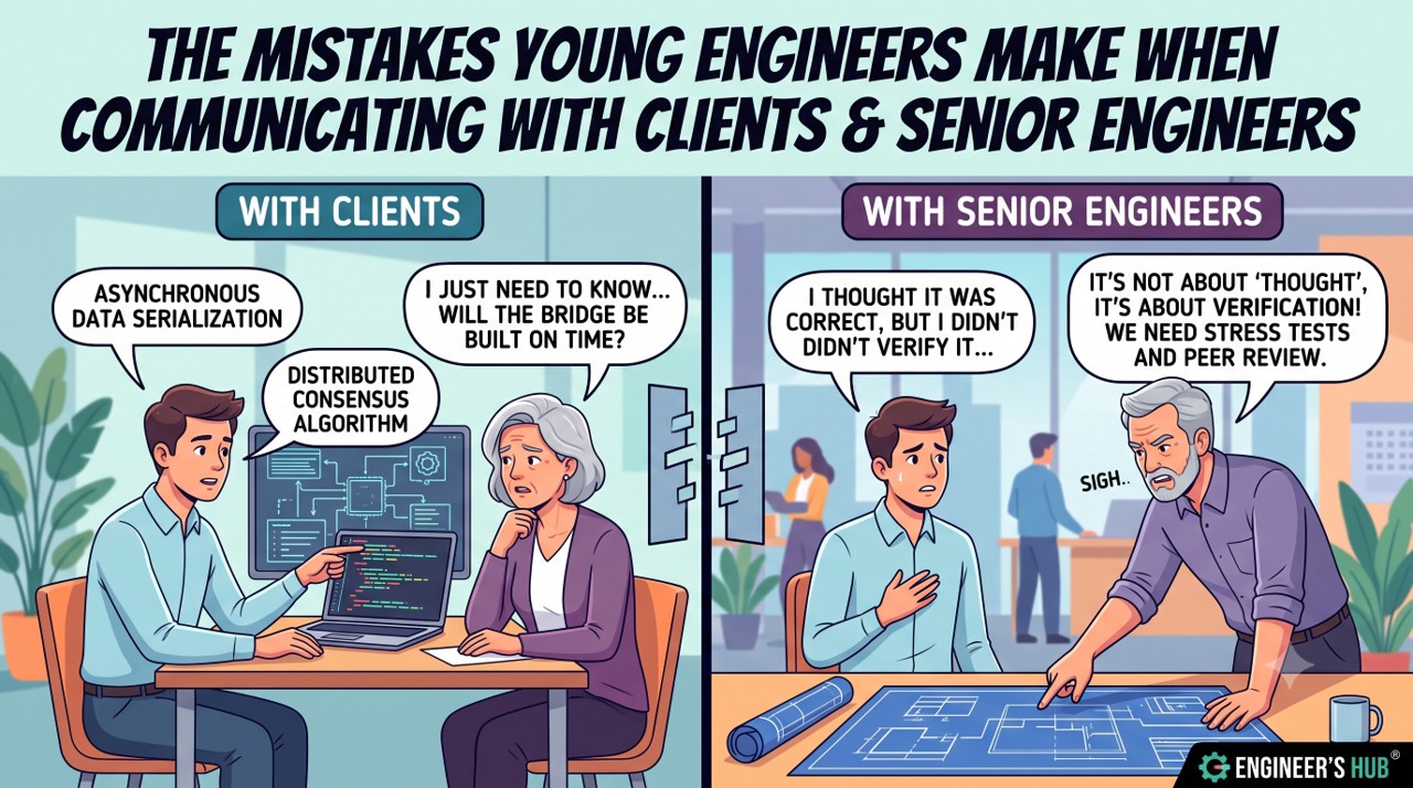 The Mistakes Young Engineers Make When Communicating With Clients and Senior Engineers