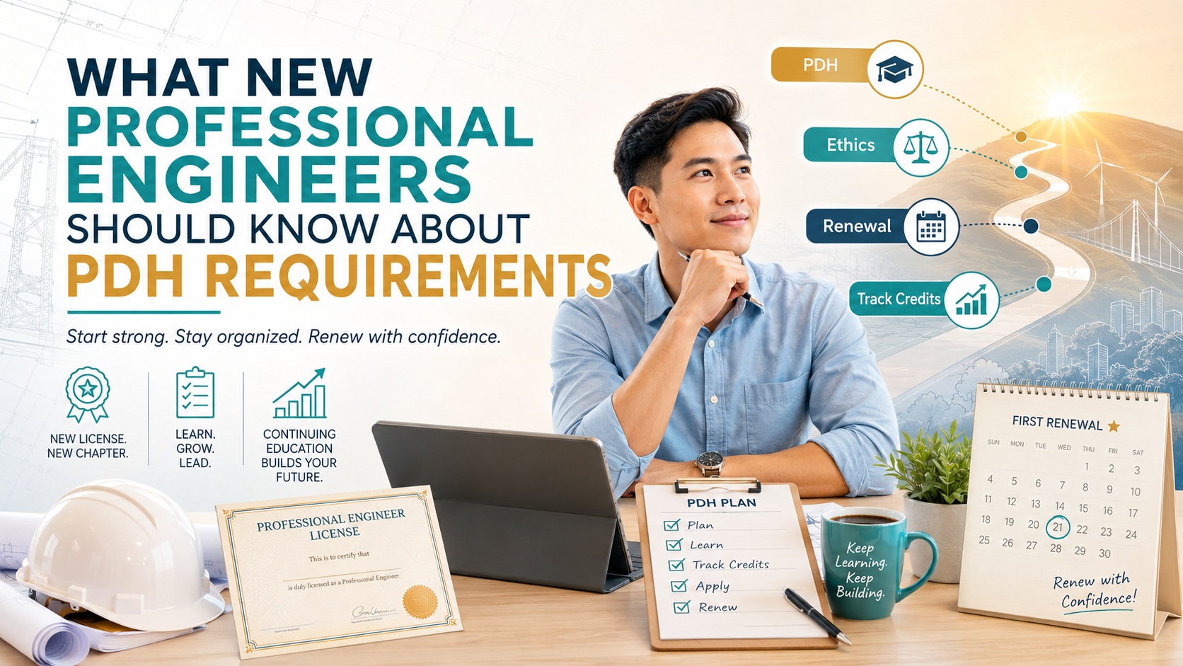 What New Professional Engineers Should Know About PDH Requirements