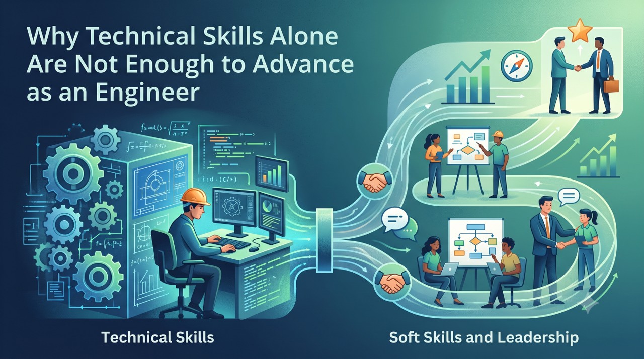 Why Technical Skills Alone Are Not Enough to Advance as an Engineer